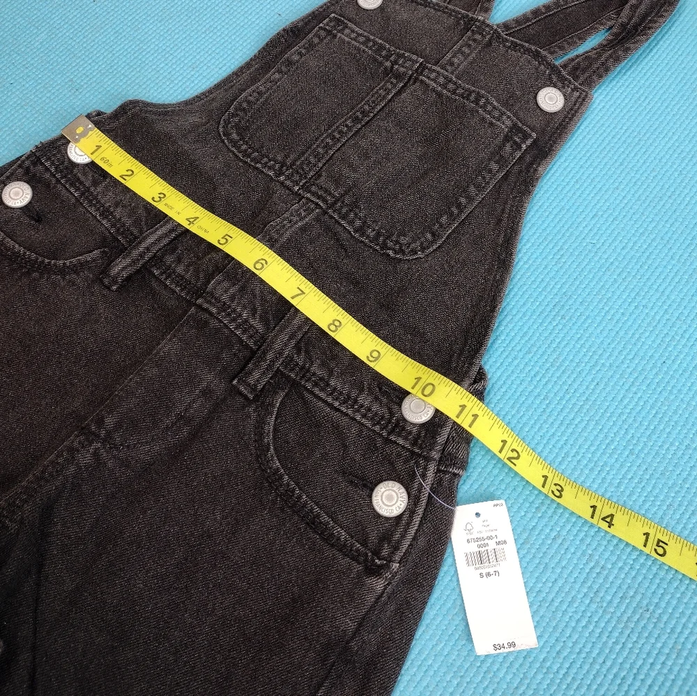 NWT Old Navy Girl's Shortalls Jean Romper Overall S (6-7)